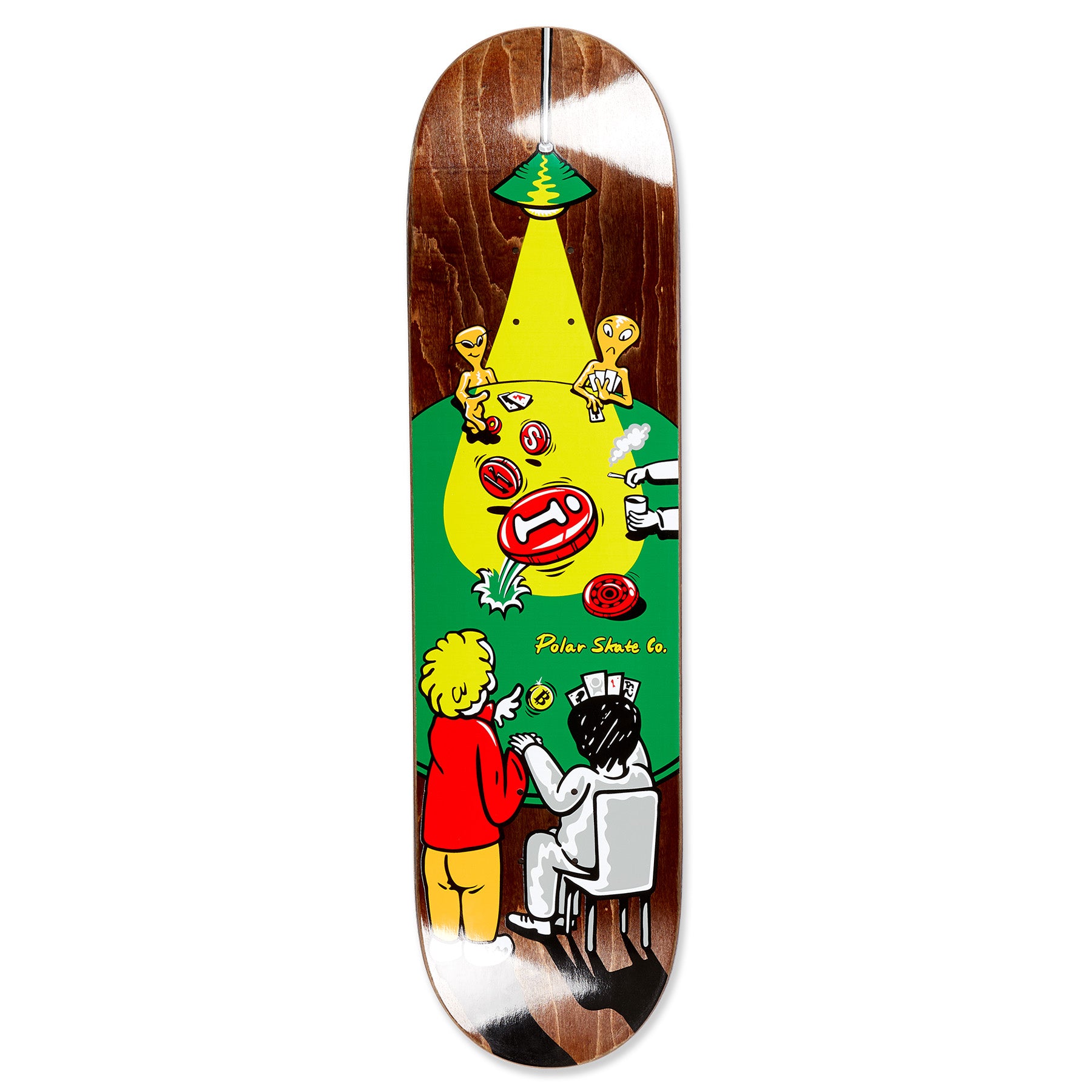 Polar Skate Co. Oskar Rozenberg 8.125" Deck Short WB