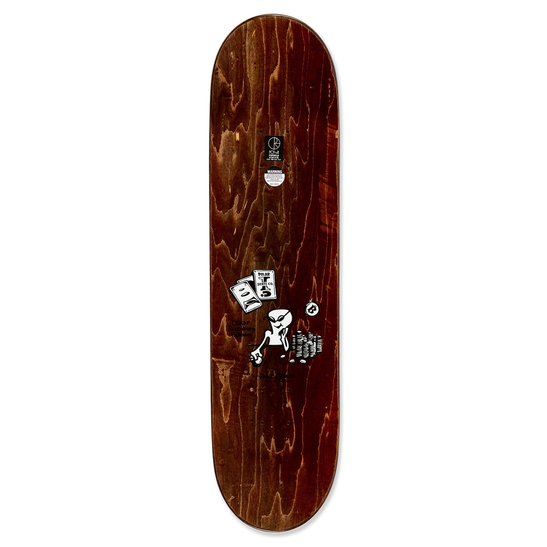 Polar Skate Co. Oskar Rozenberg 8.5" Deck
