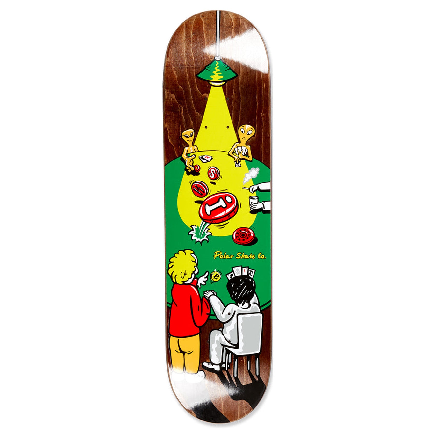 Polar Skate Co. Oskar Rozenberg Poker Face Deck 8.5"