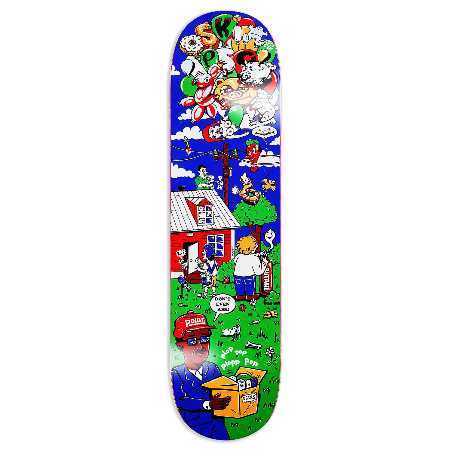 Polar Skate Co. Oski Barbara Deck 8.0"