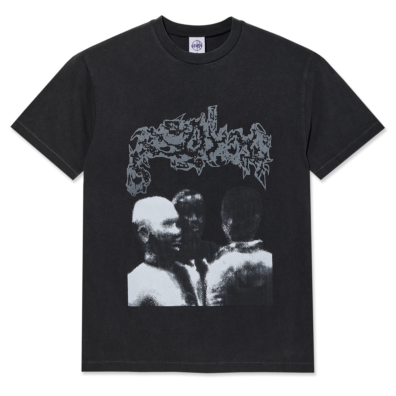 Polar Skate Co. Overhead Band Tee Silver Black