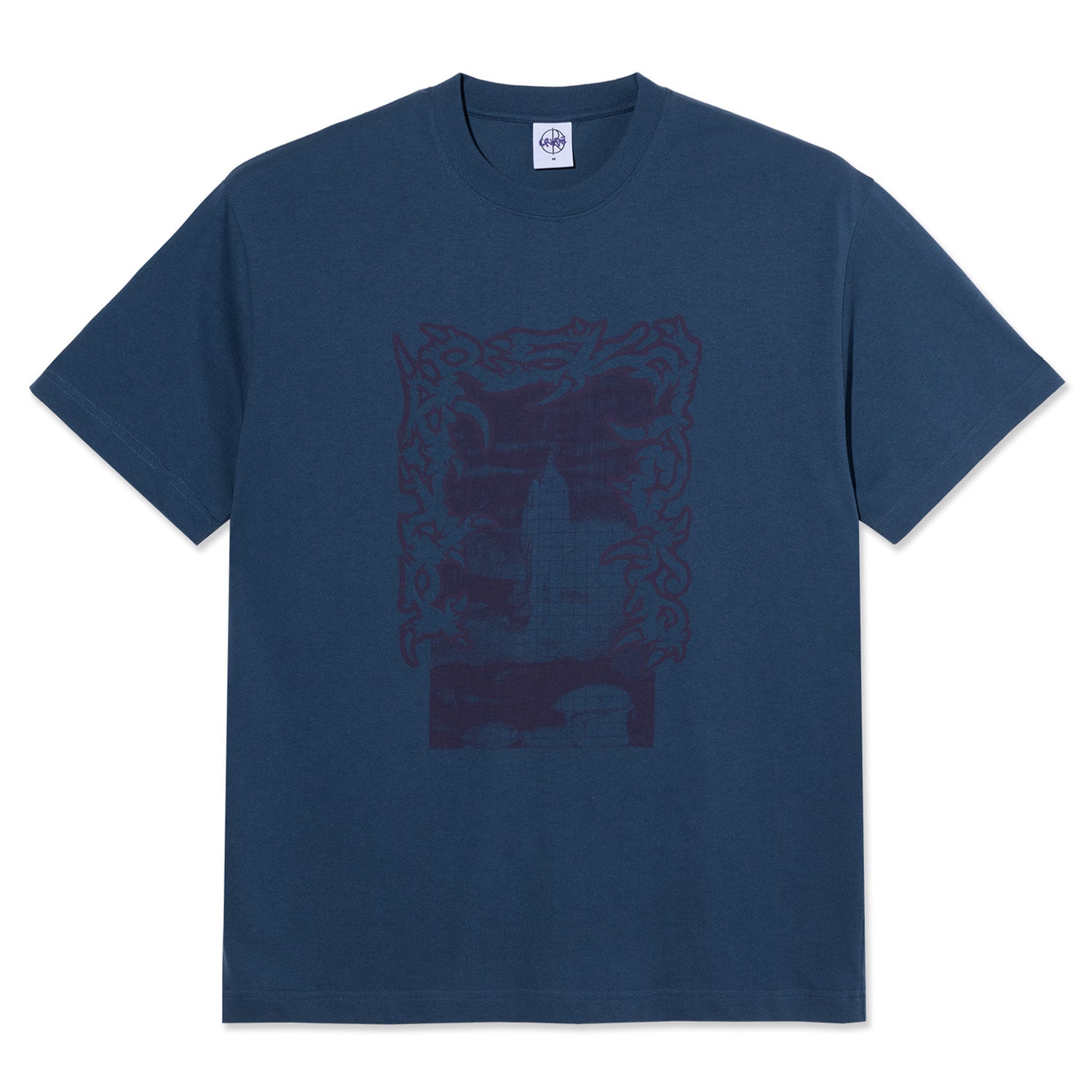 Polar Skate Co. Passing Resemblance Tee Grey Blue