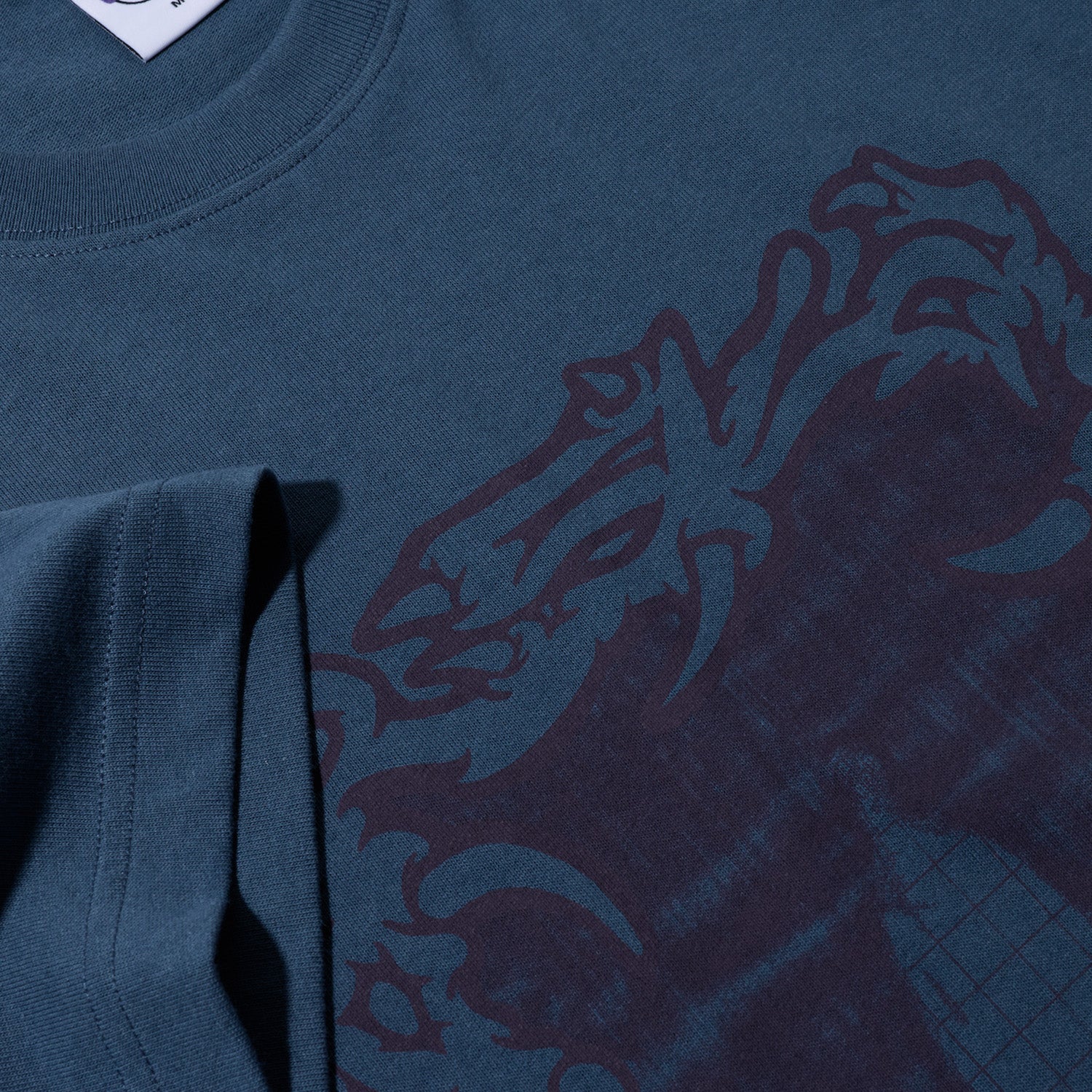 Polar Skate Co. Passing Resemblance Tee Grey Blue