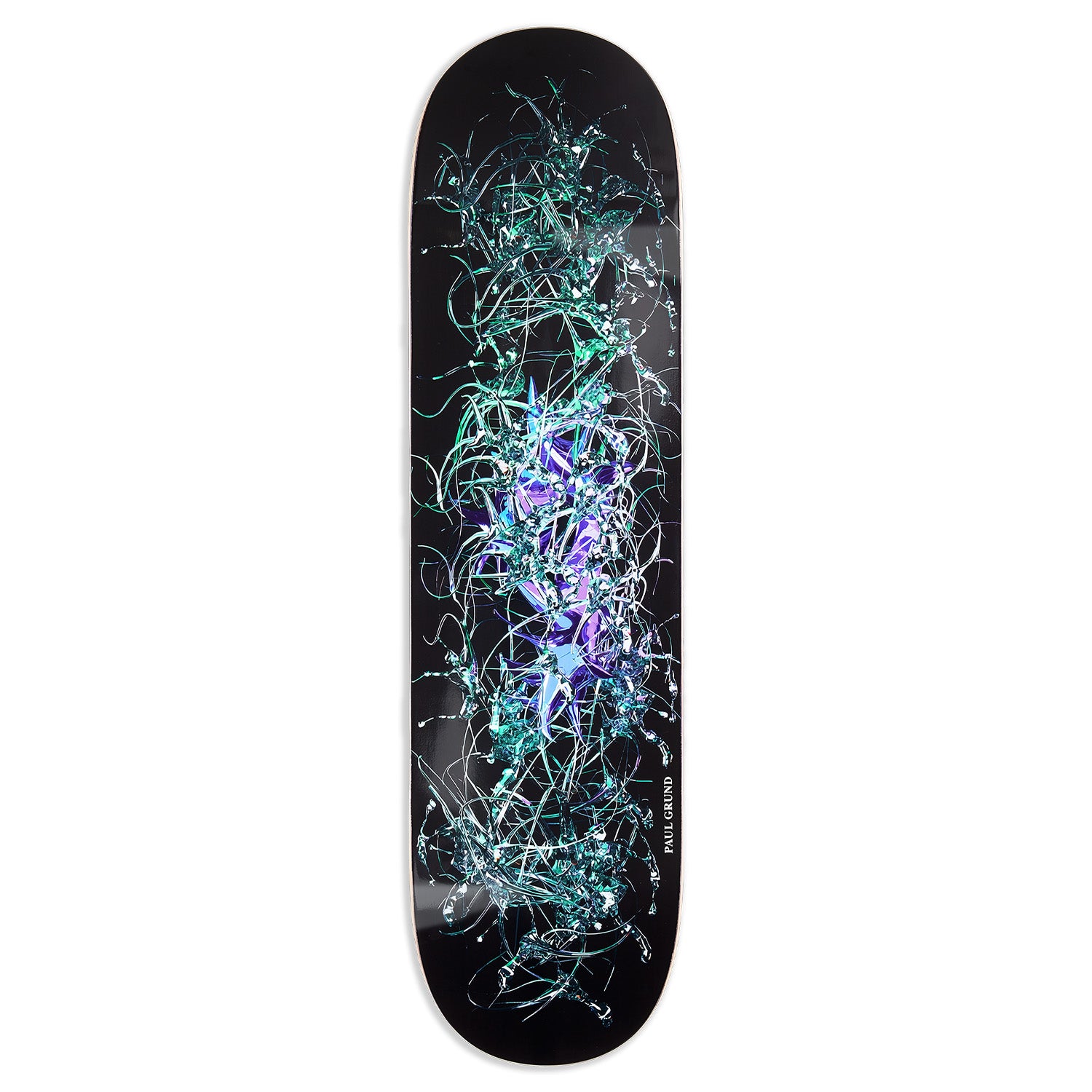 Polar Skate Co. Paul Grund Crystal Depth Deck 8.625"