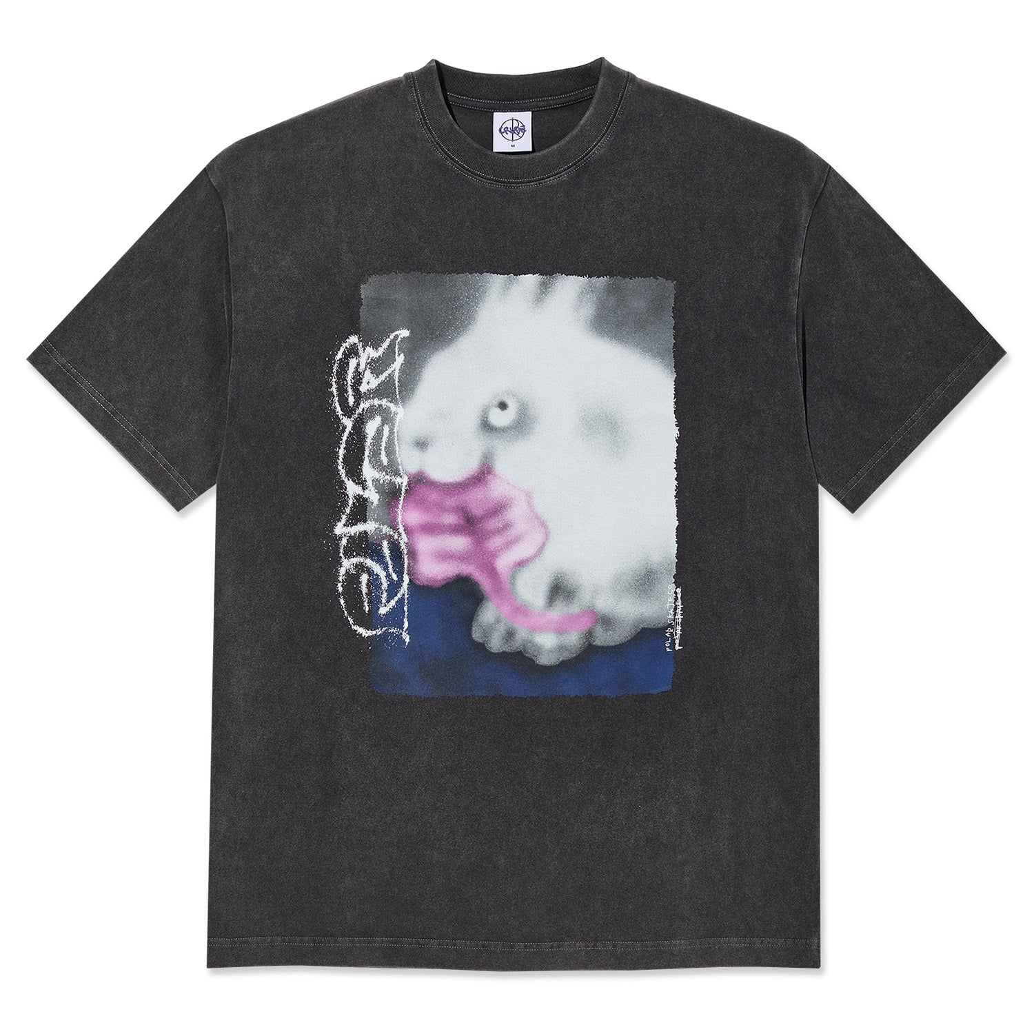 Polar Skate Co. Rabbit Tee Silver Black - Orchard Skateshop