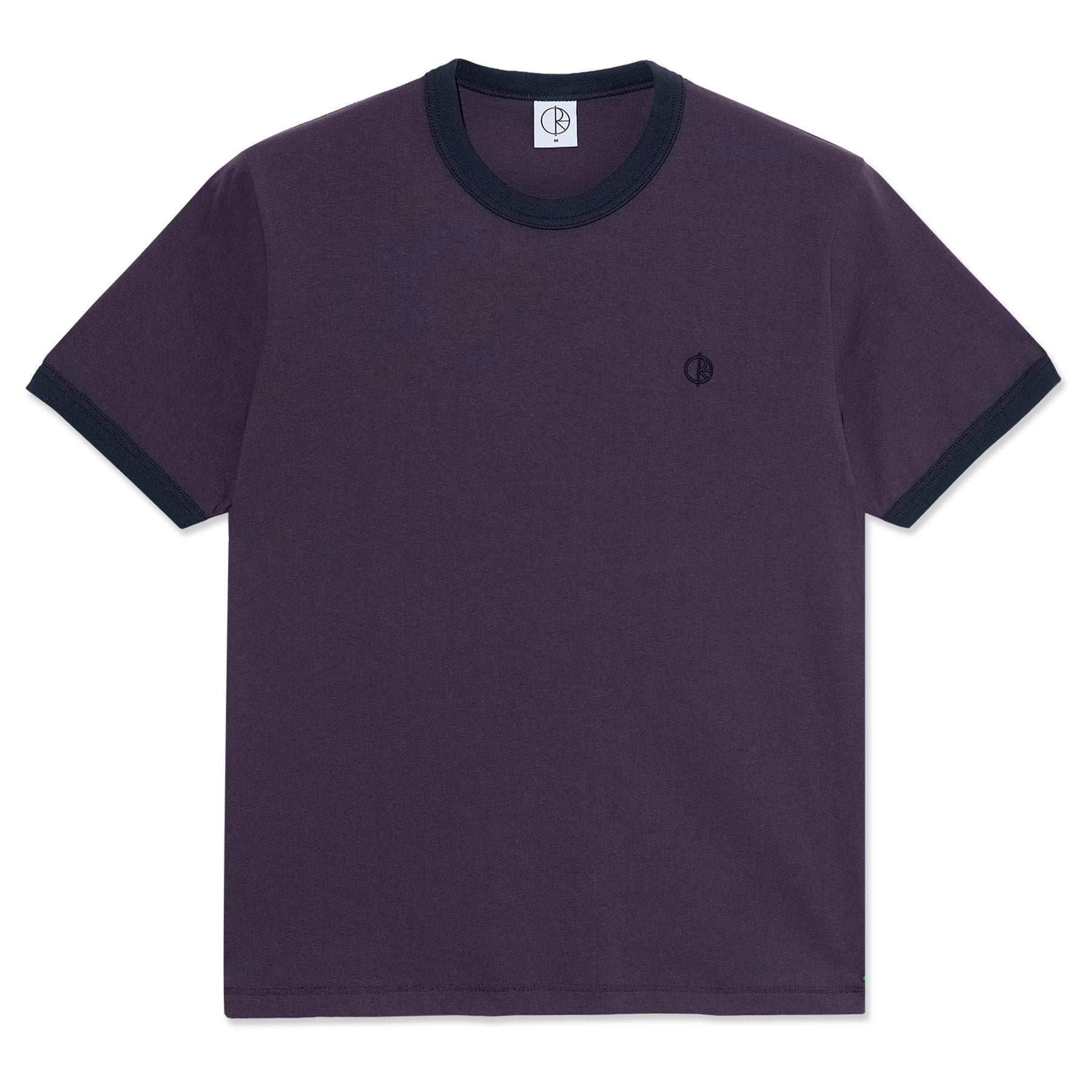 Polar Skate Co. Ringer Tee Dark Violet/Navy