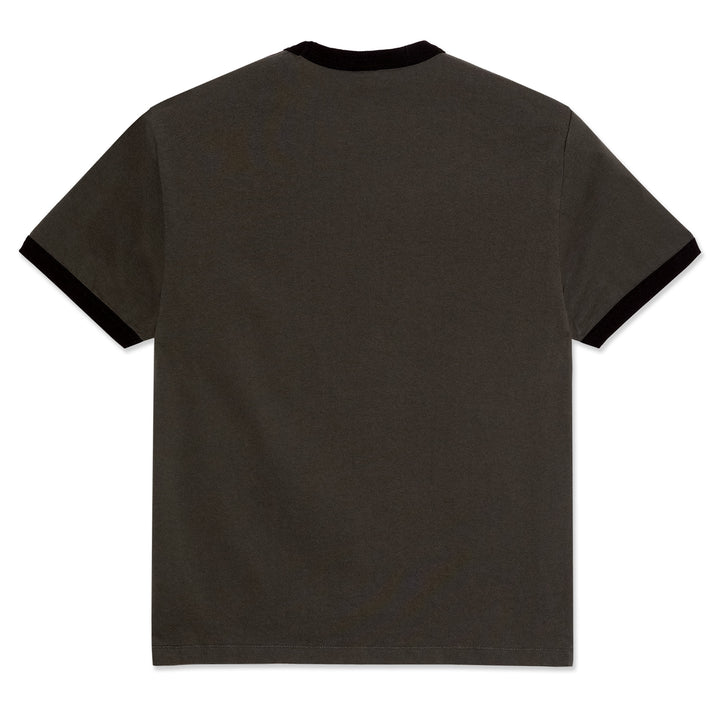 Polar Skate Co. Ringer Tee Dirty Black/Black