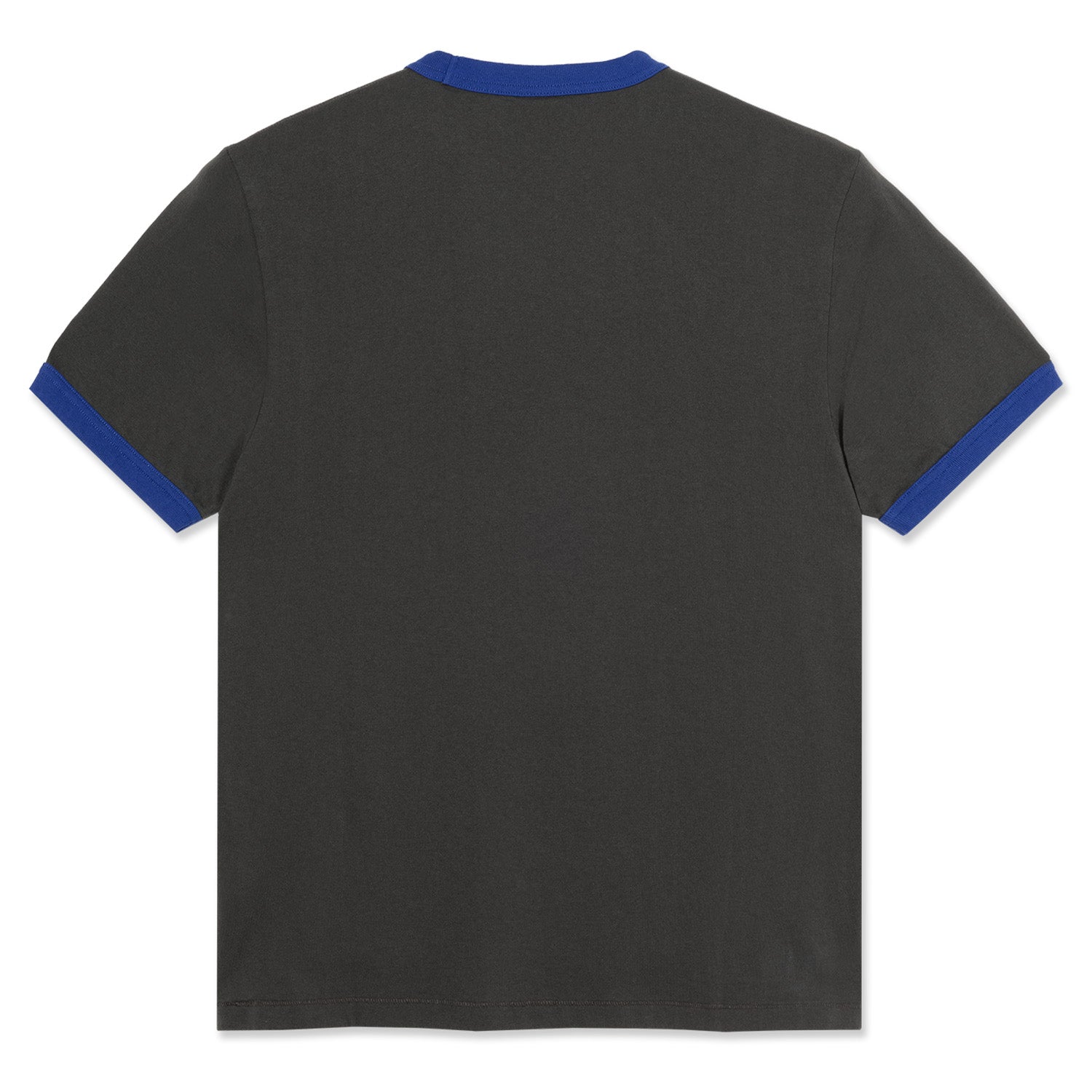 Polar Skate Co. Ringer Tee Dirty Black/Egyptian Blue