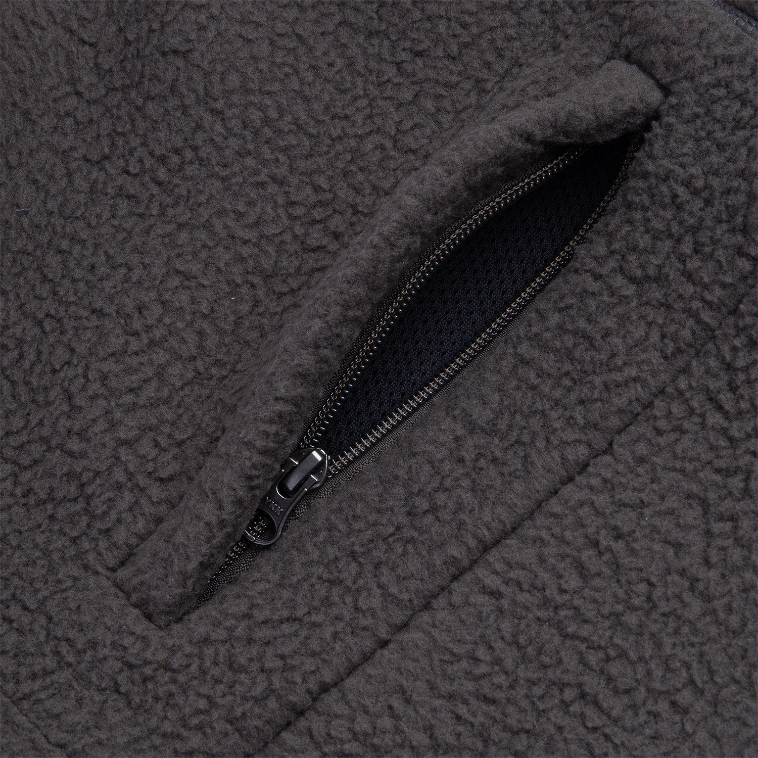 Polar Skate Co. Roman Fleece Jacket Dirty Black