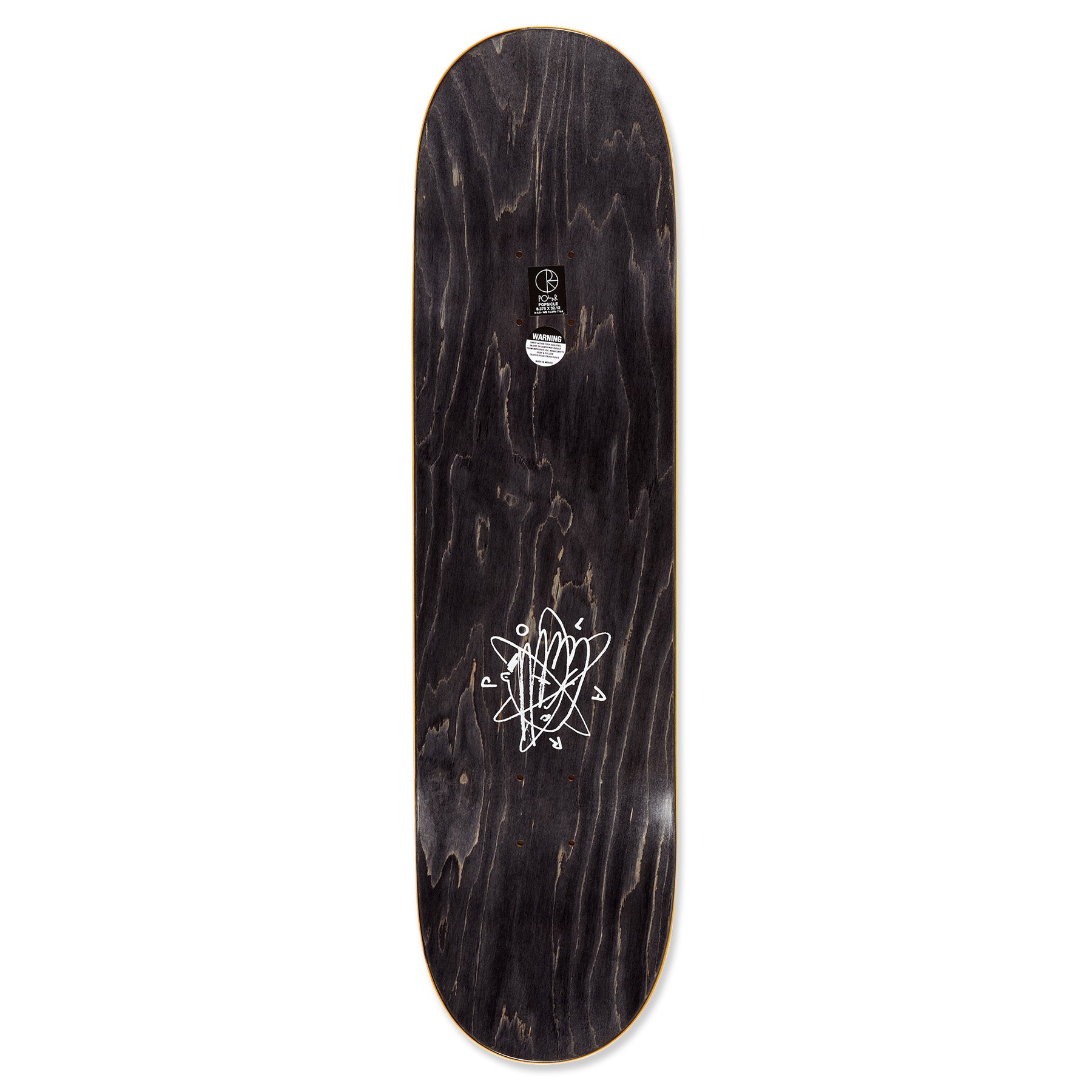Polar Skate Co. Roman Gonzalez Stay In Motion Deck Yellow 8.375"