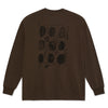 Polar Skate Co. Sequence LS Tee Brown