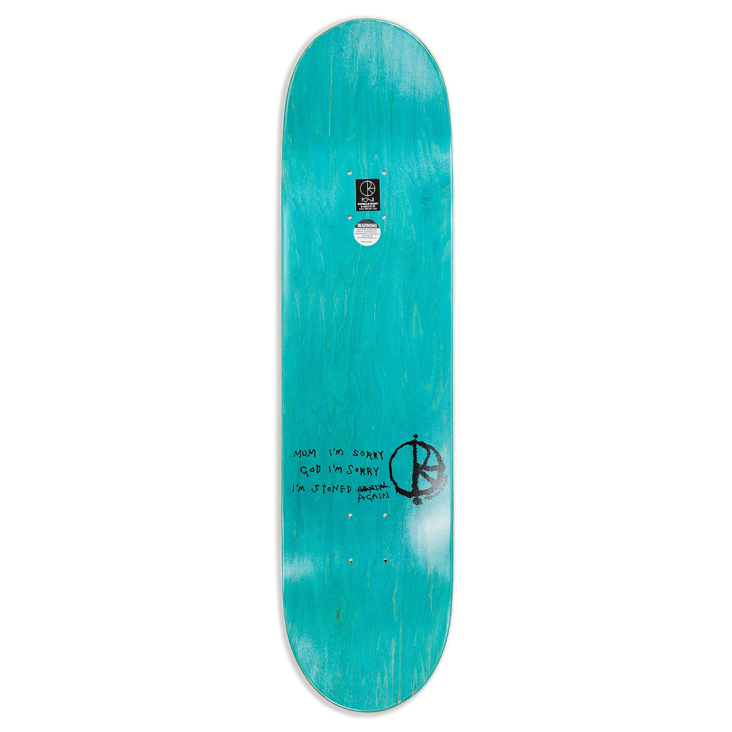 Polar Skate Co. Shin Sanbongi Freeze Deck 8.125" Short