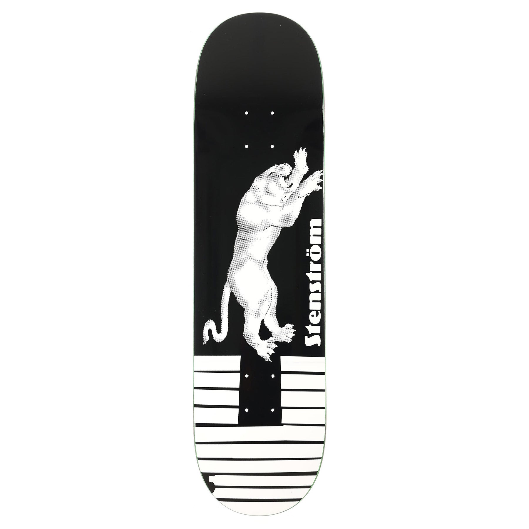 Polar Skate Co. Strenstrom Tape & Panther Deck Black 8.375"