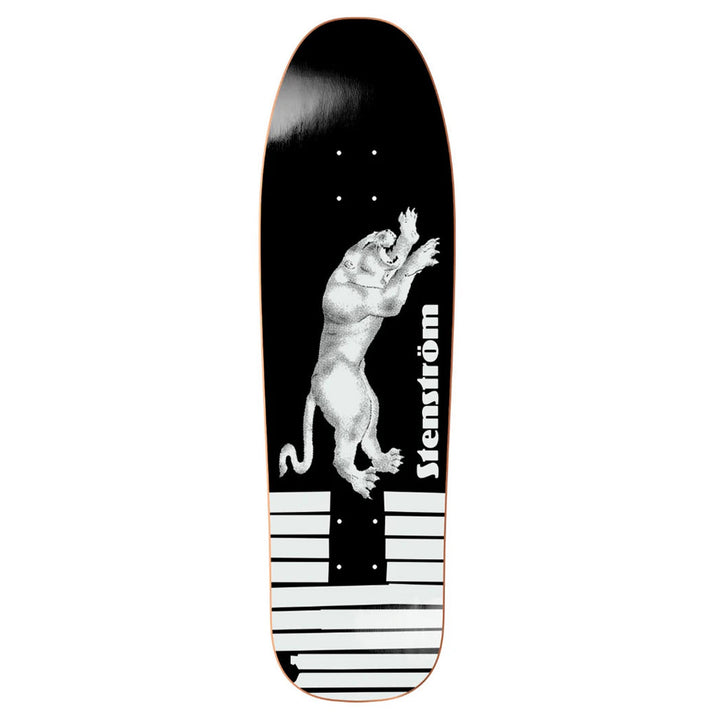Polar Skate Co. Strenstrom Tape & Panther Deck Black D1 Shape 9.25"