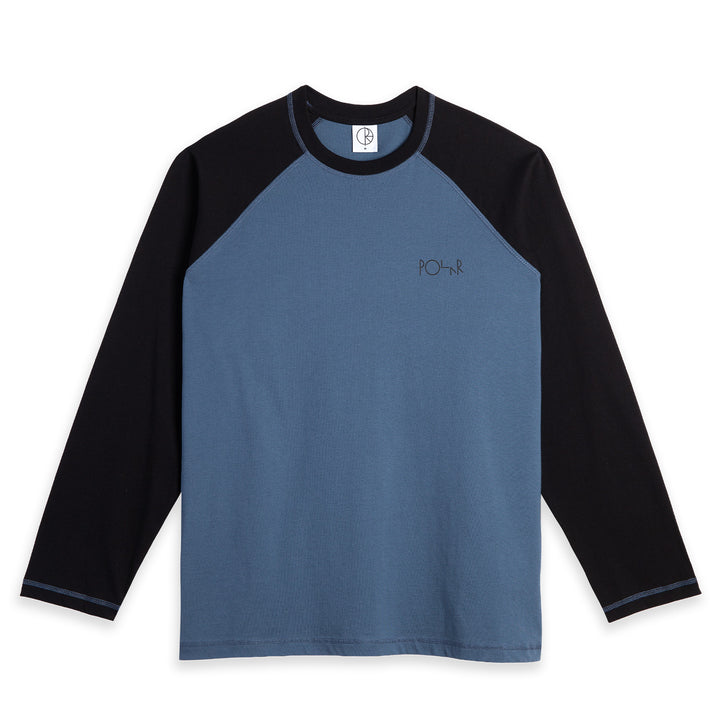 Polar Skate Co. Stevie LS Tee Grey Blue/Black