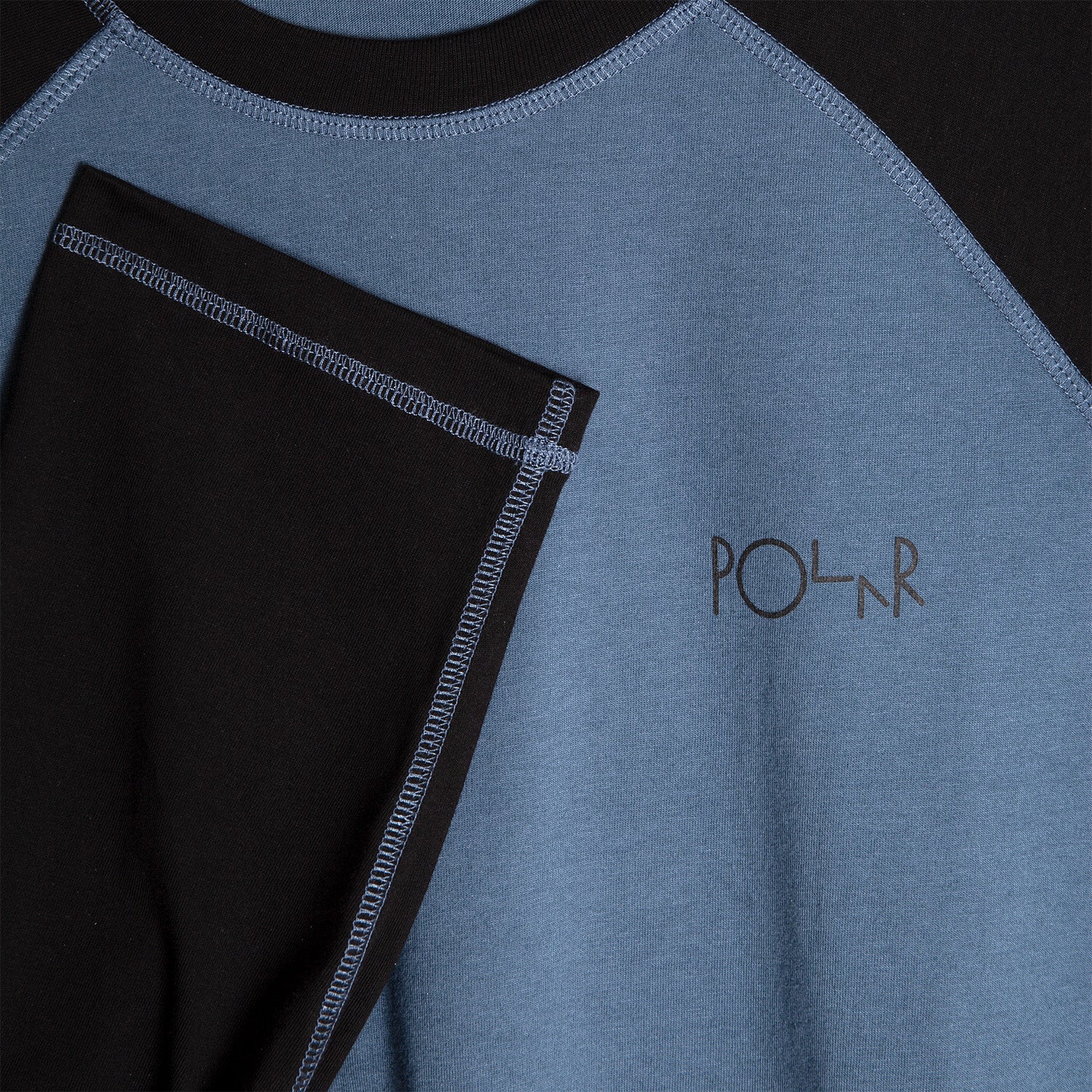 Polar Skate Co. Stevie LS Tee Grey Blue/Black