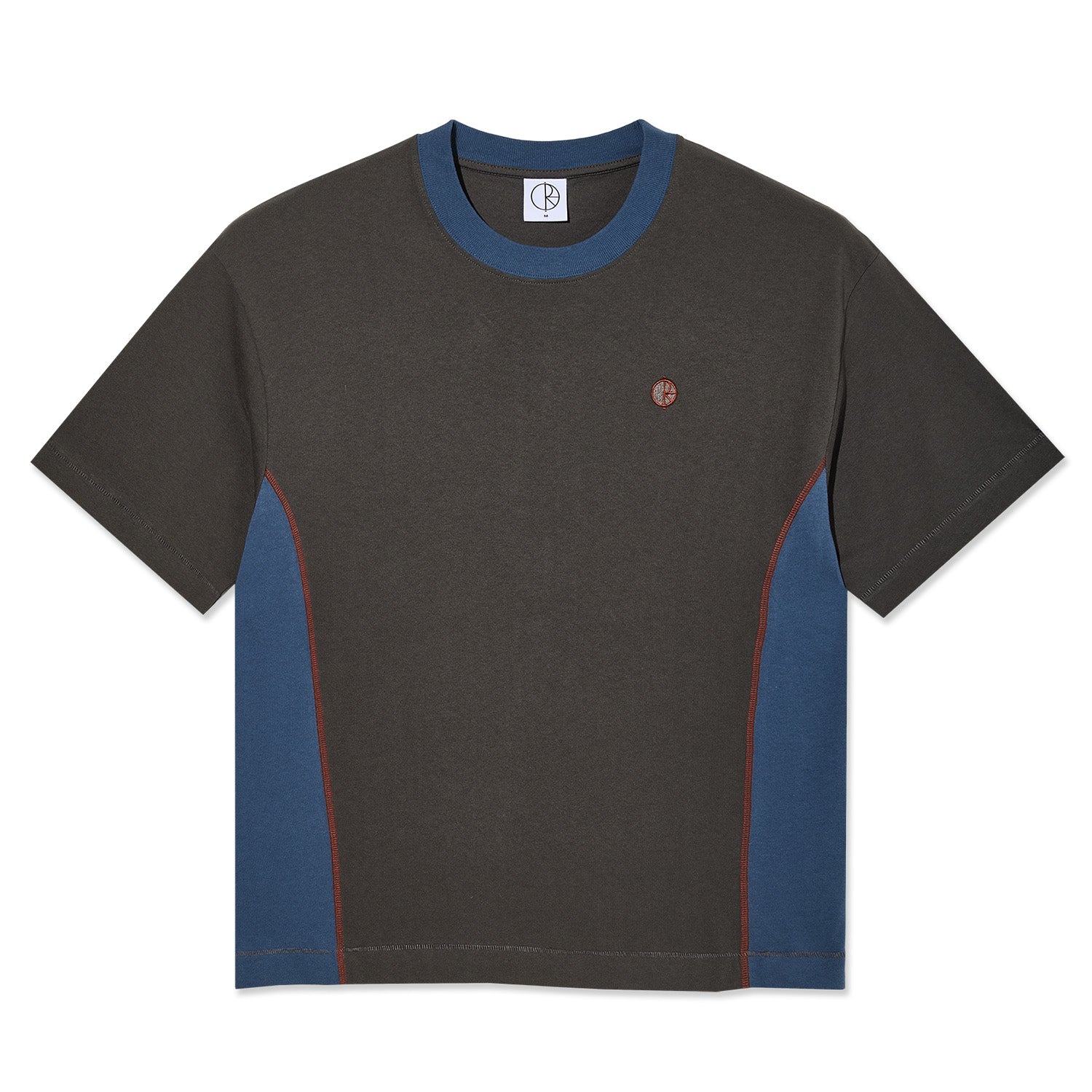 Polar Skate Co. Surf Panel Top Dirty Black/Grey Blue