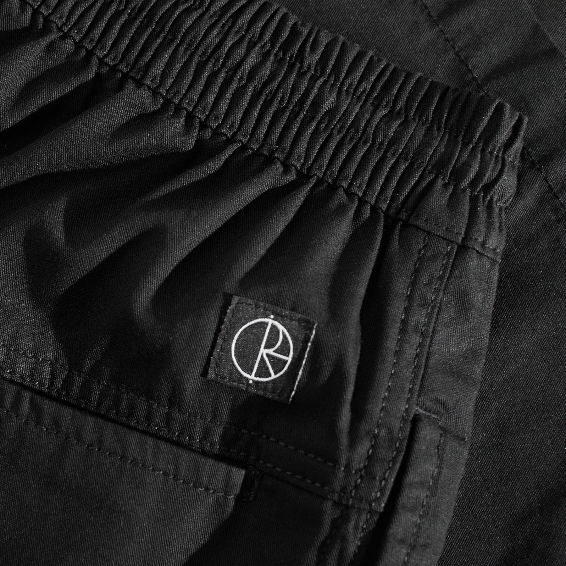 Polar Skate Co. Surf Shorts Black - Orchard Skateshop