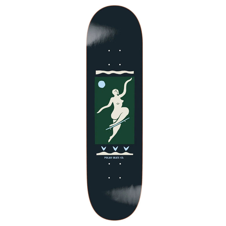 Polar Skate Co. Team No Comply Charcoal Deck 8.25"