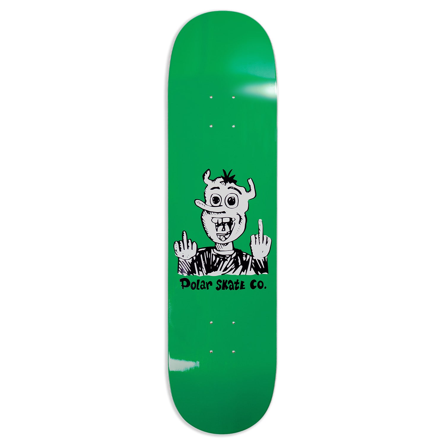Polar Skate Co. Team Up Yours! Deck Green 8.0"