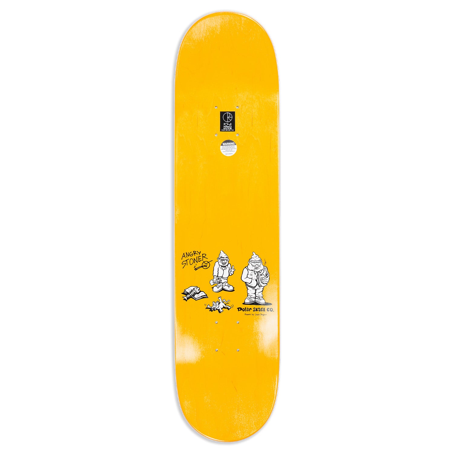 Polar Skate Co. Team Up Yours! Deck Green 8.25" Short