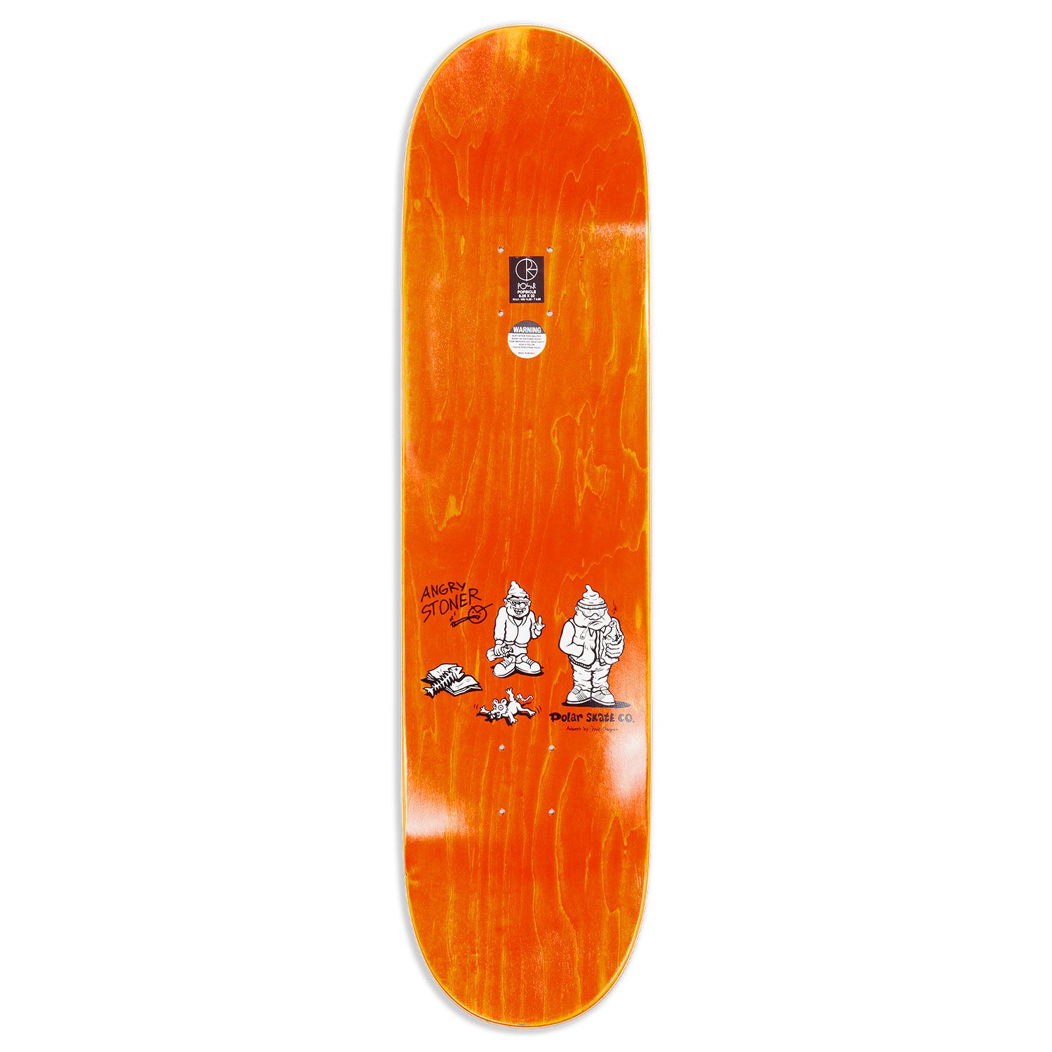 Polar Skate Co. Team Up Yours! Deck Grey 8.25"