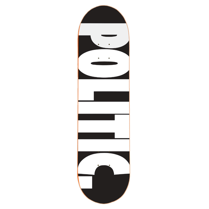 Politic Bold Logo Deck 8.75"
