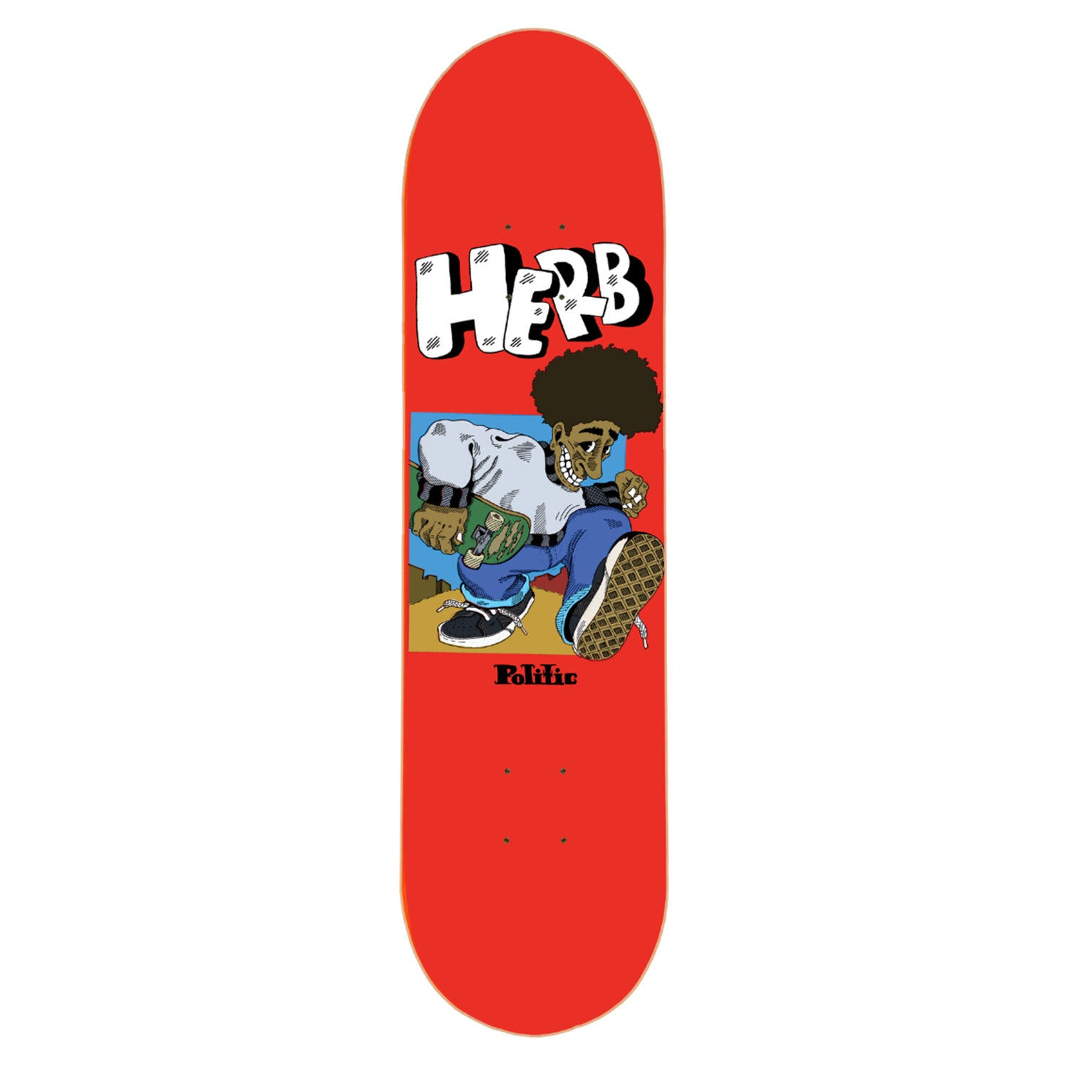 Politic Herbert Brown Crumby Deck 8.25"