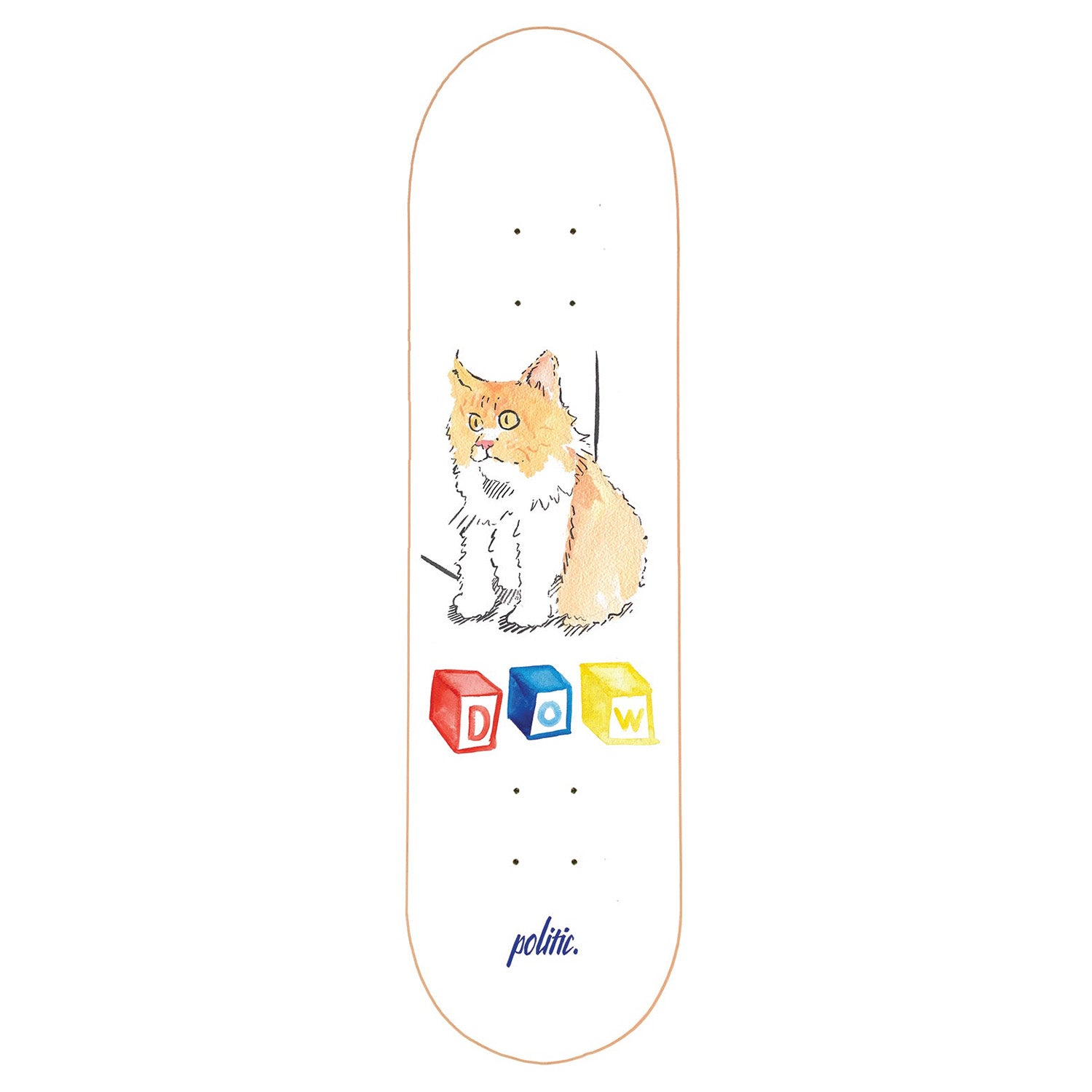 Politic Japhey Dow Rory Deck 7.75"