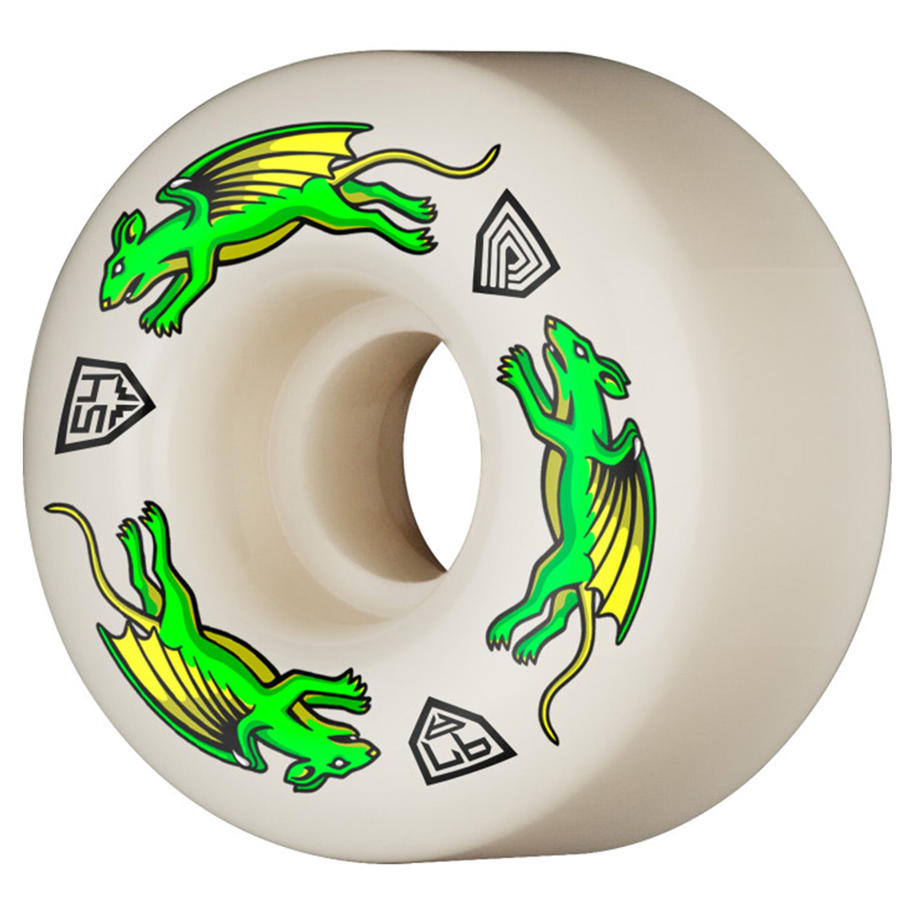 Powell Peralta Dragon Formula Wheels Nano Rat V6 54mm x 34mm 97a