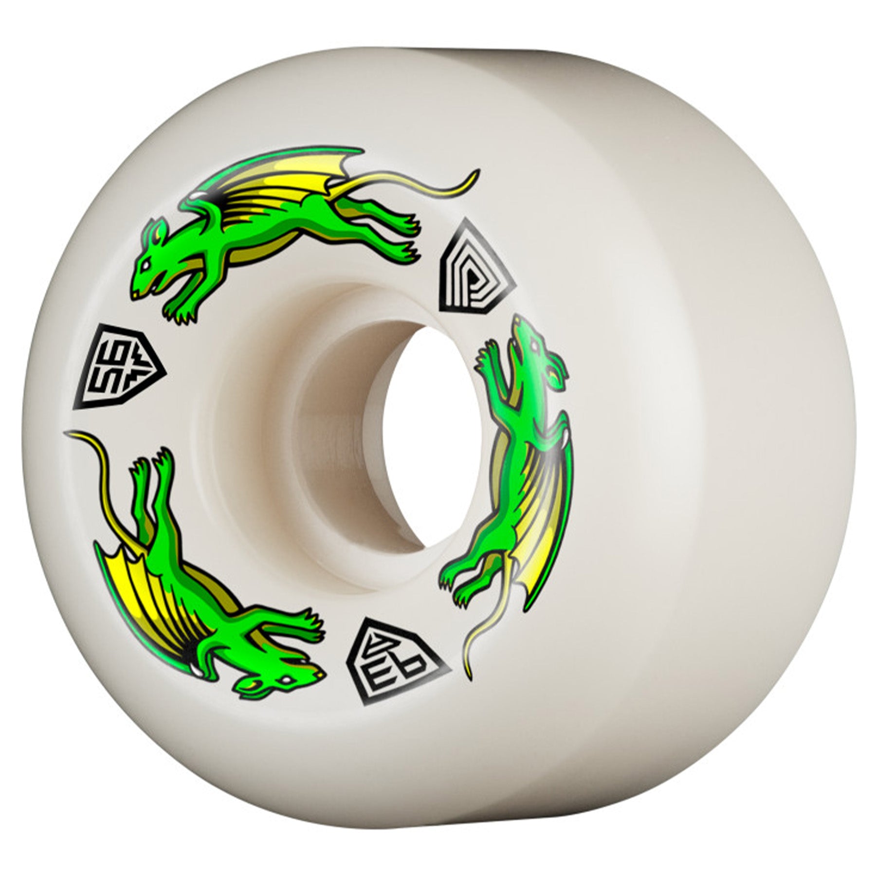Powell Peralta Dragon Formula Nano Rat Wheels 56mm x 36mm 93a V6