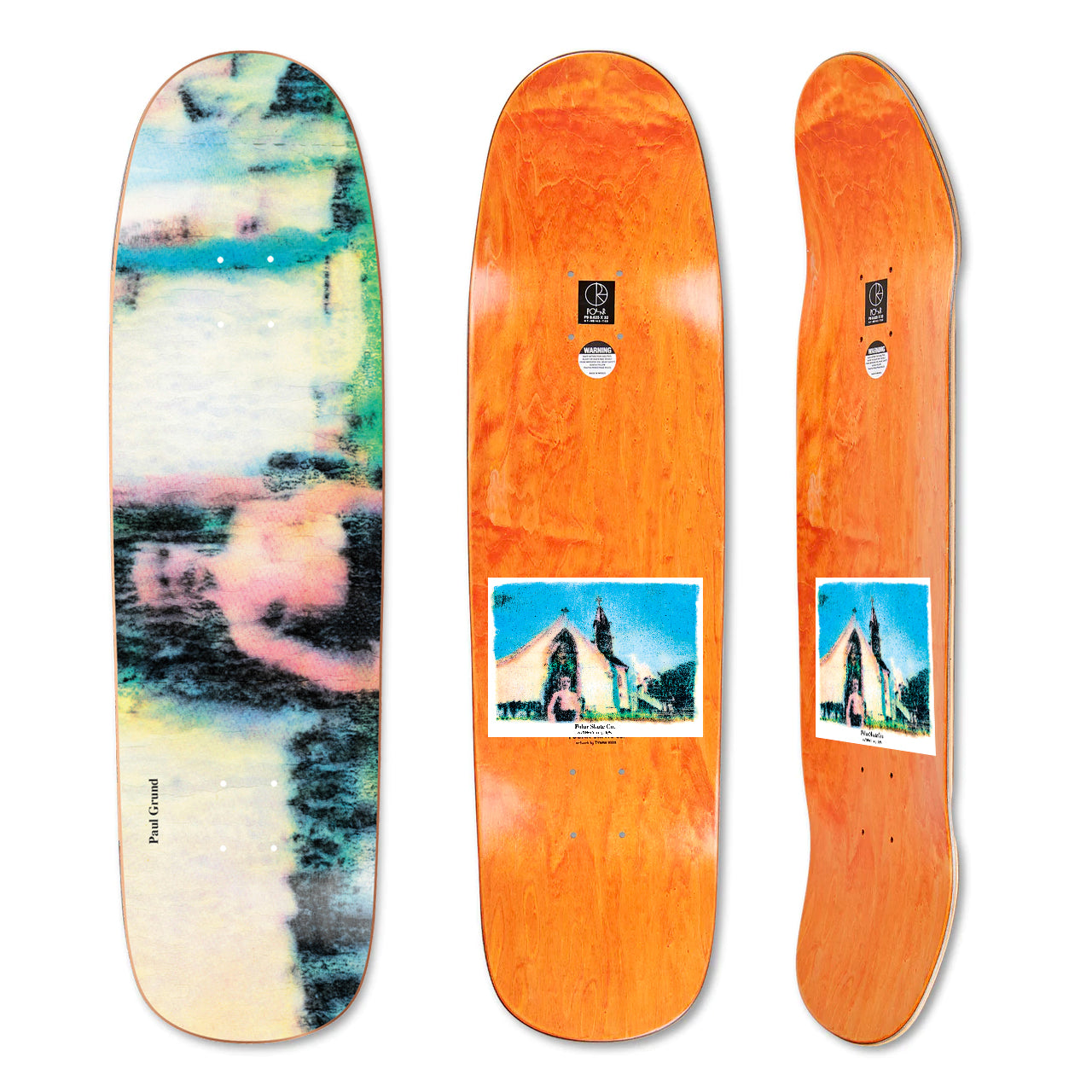 Polar Paul Grund Devil Deck P9 Shaped - Orchard Skateshop
