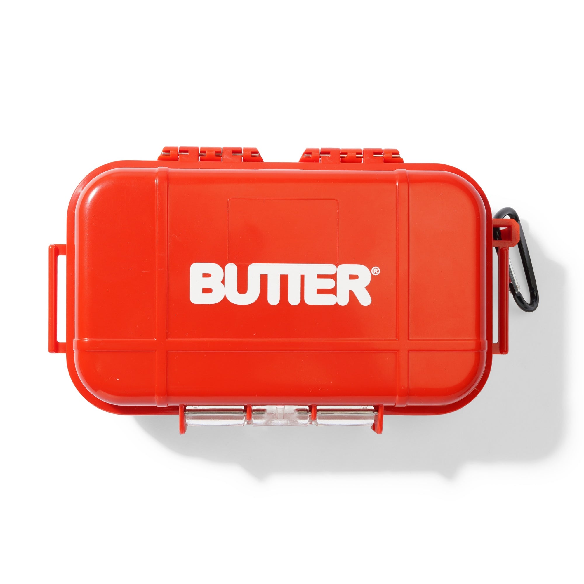 Butter Goods Mini Plastic Logo Case Red