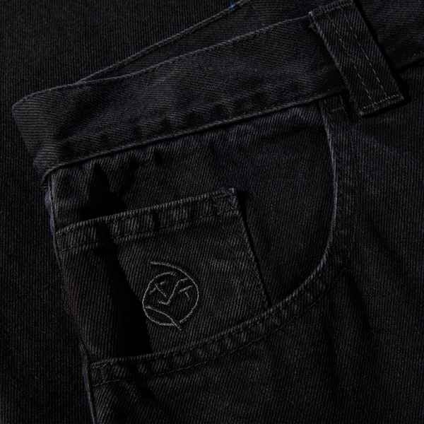 Polar Skate Co. Big Boy Jeans Pitch Black 23 - Orchard Skateshop