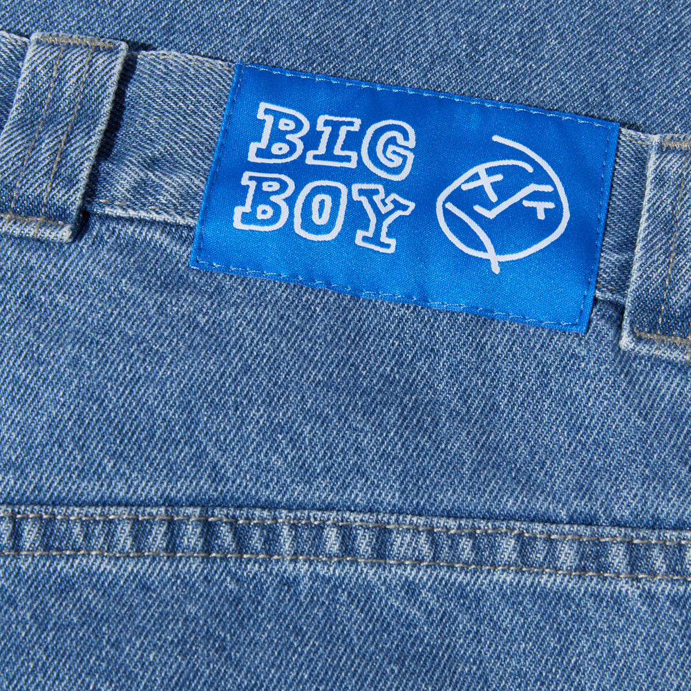 Polar Skate Co. Big Boy Jeans Mid Blue   Orchard Skateshop