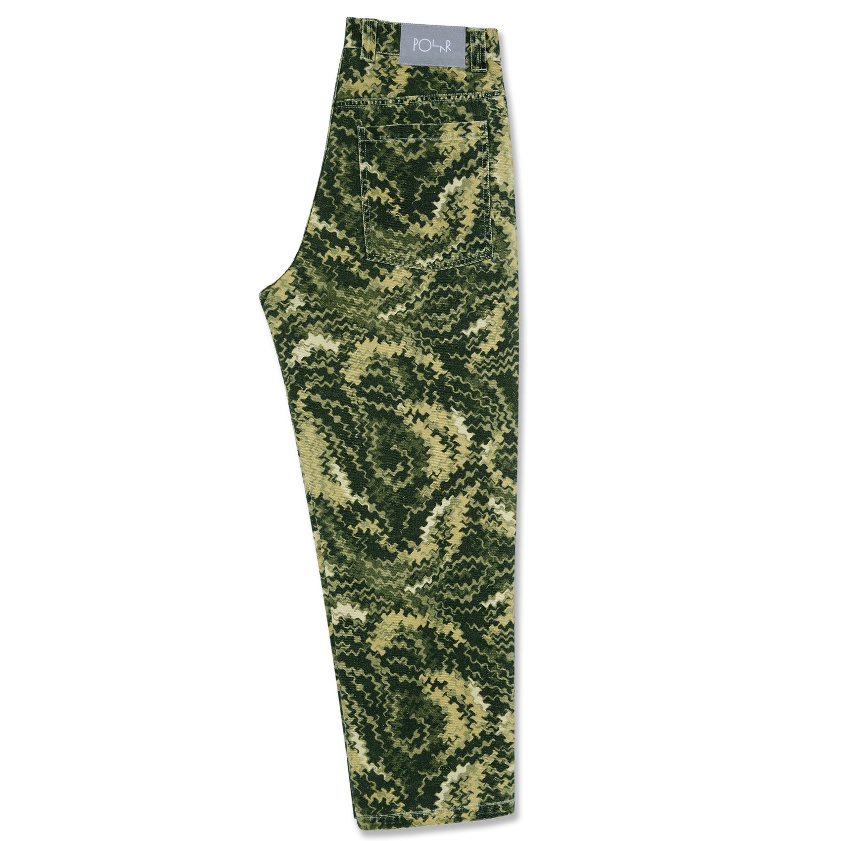 Polar Skate Co. 93! Work Pants Green Camo - Orchard Skateshop