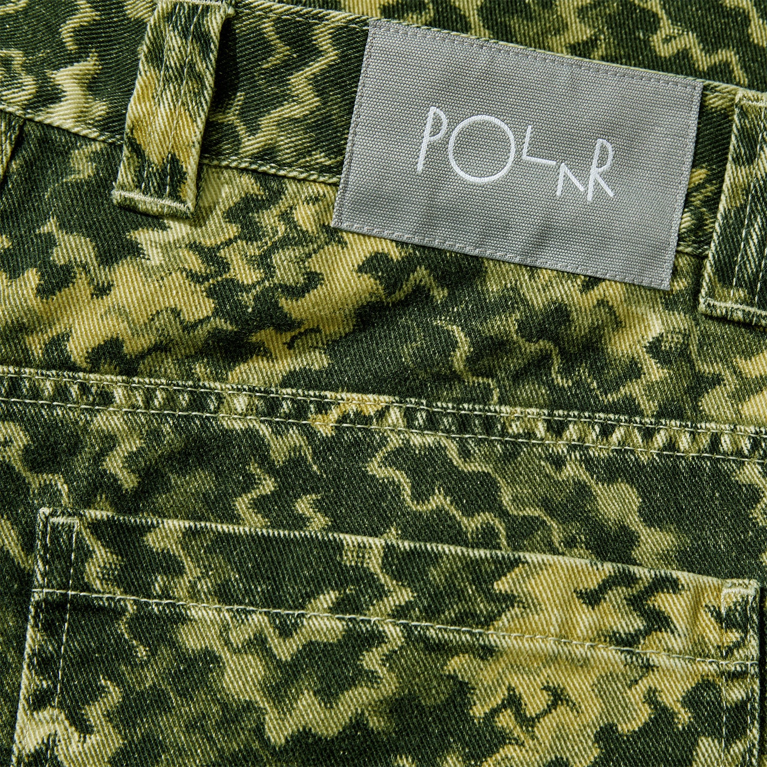 Polar Skate Co. 93! Work Pants Green Camo - Orchard Skateshop