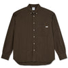 Polar Skate Co. Ben LS Poplin Button Up Shirt Brown