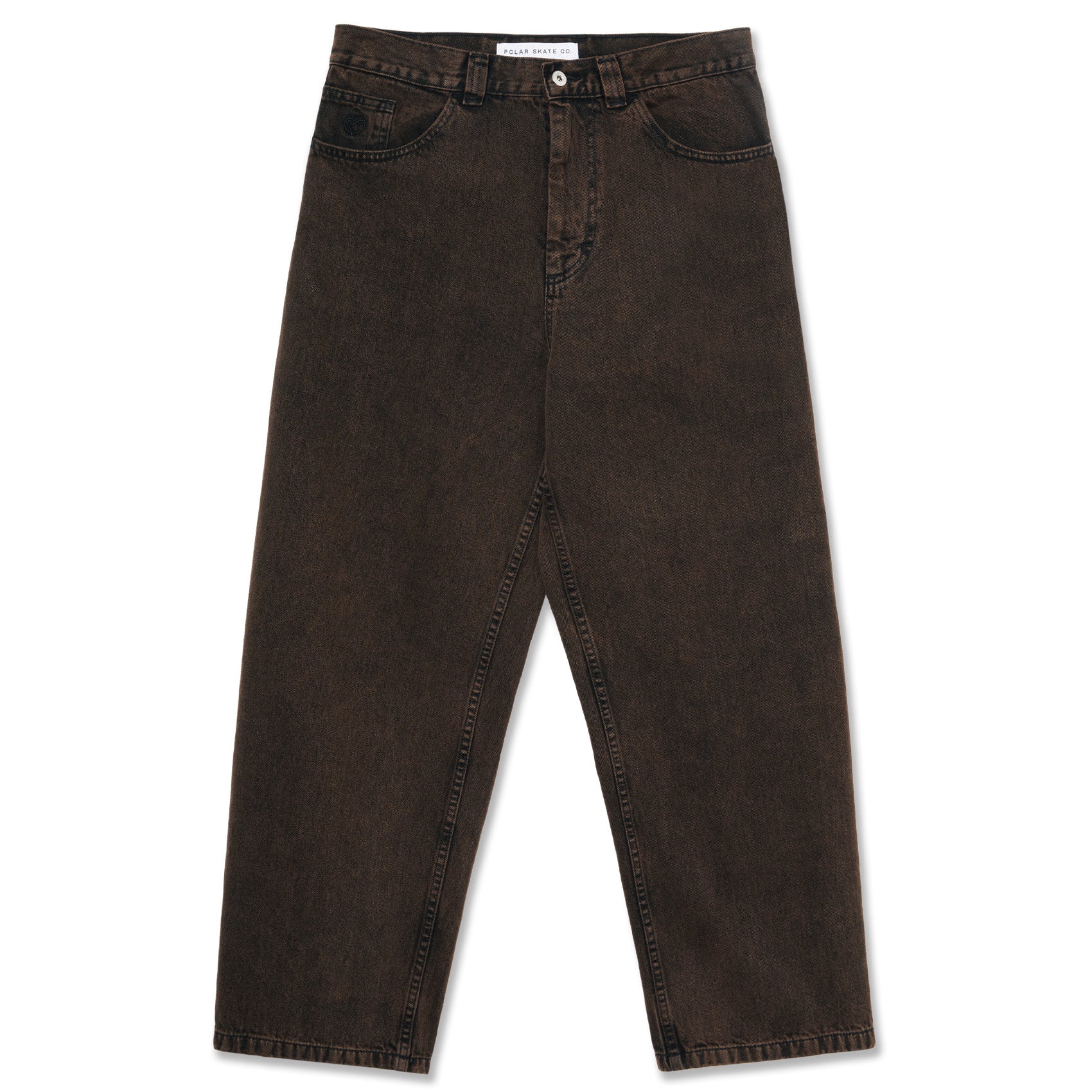 POLAR SKATE CO. BIG BOY BROWN BLACK L-