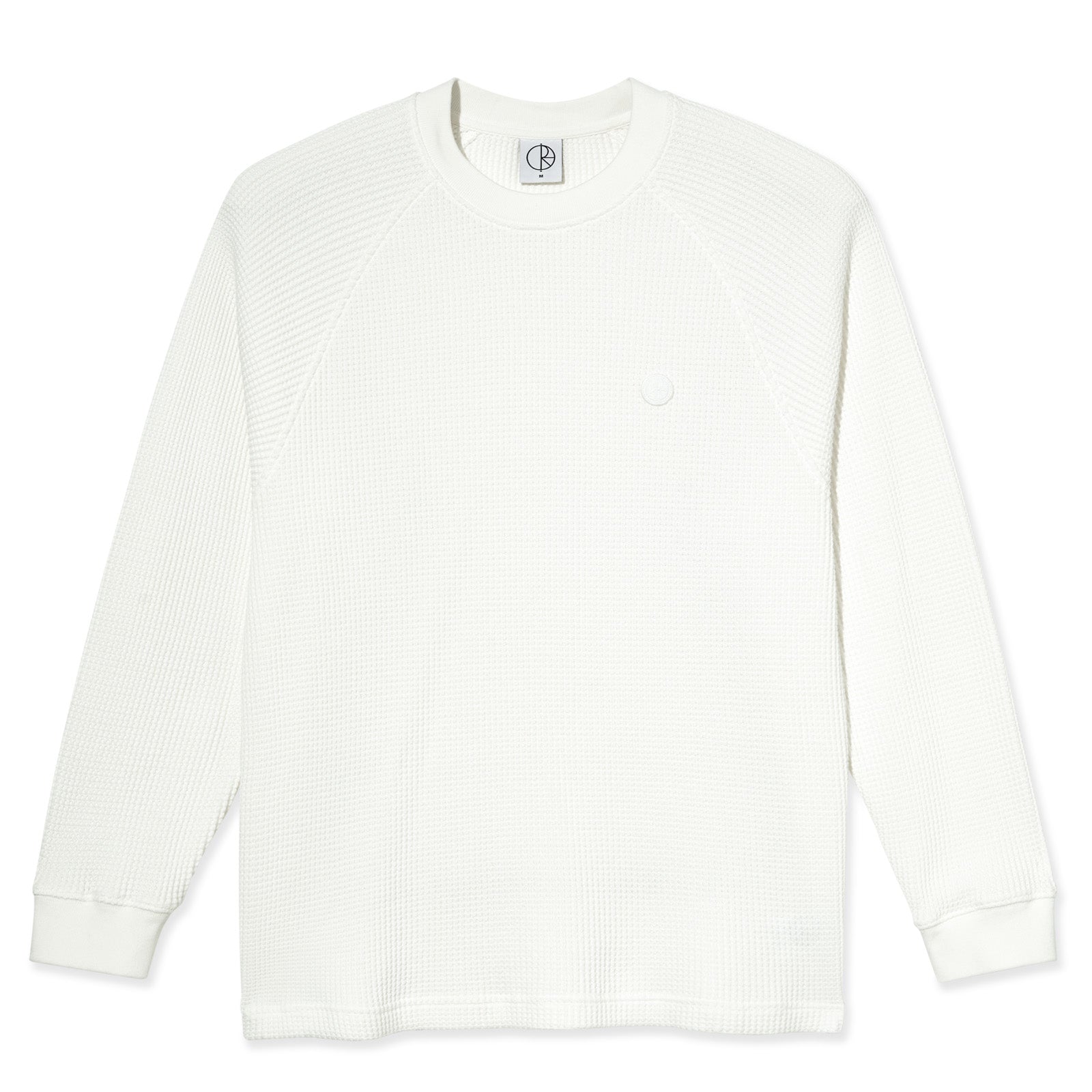 Polar Skate Co. Dan LS Knit Tee Ecru - Orchard Skateshop