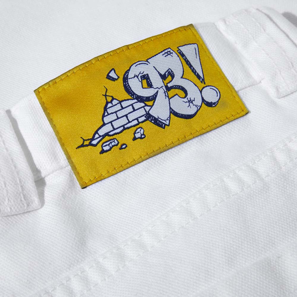 Polar Skate Co. '93! Work Pants (White) - Orchard Skateshop