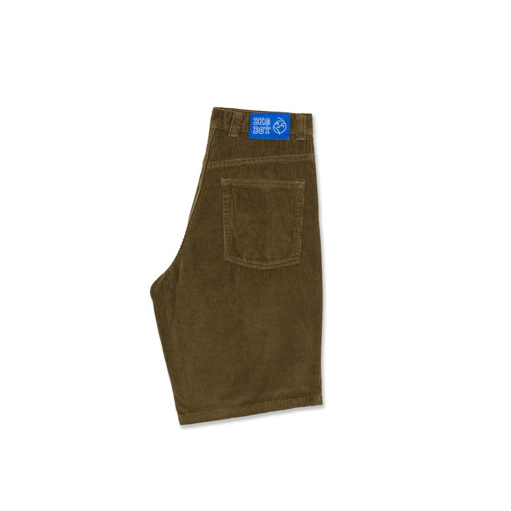 Polar Skate Co. Big Boy Cord Shorts (Brass) - Orchard Skateshop