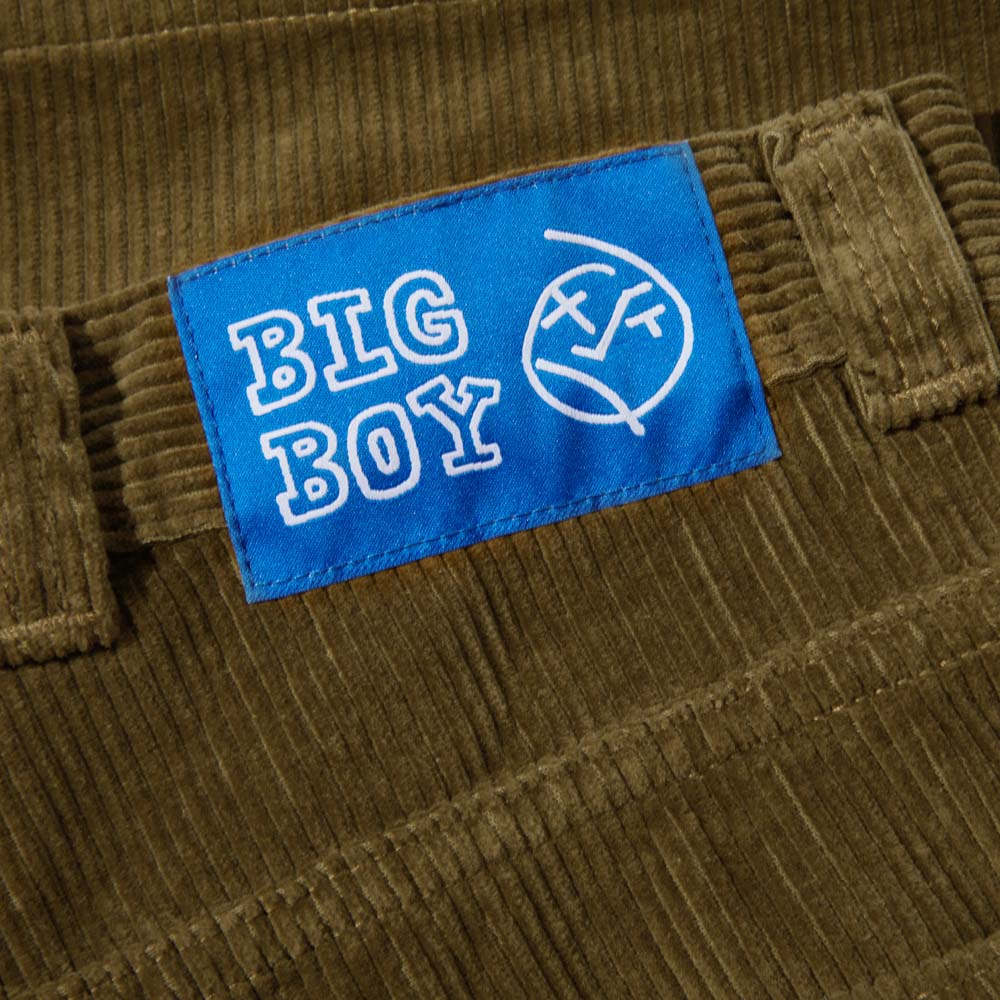 Polar Skate Co. Big Boy Cord Shorts (Brass) - Orchard Skateshop