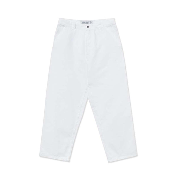 Polar Skate Co. Big Boy Work Pants (White) - Orchard Skateshop