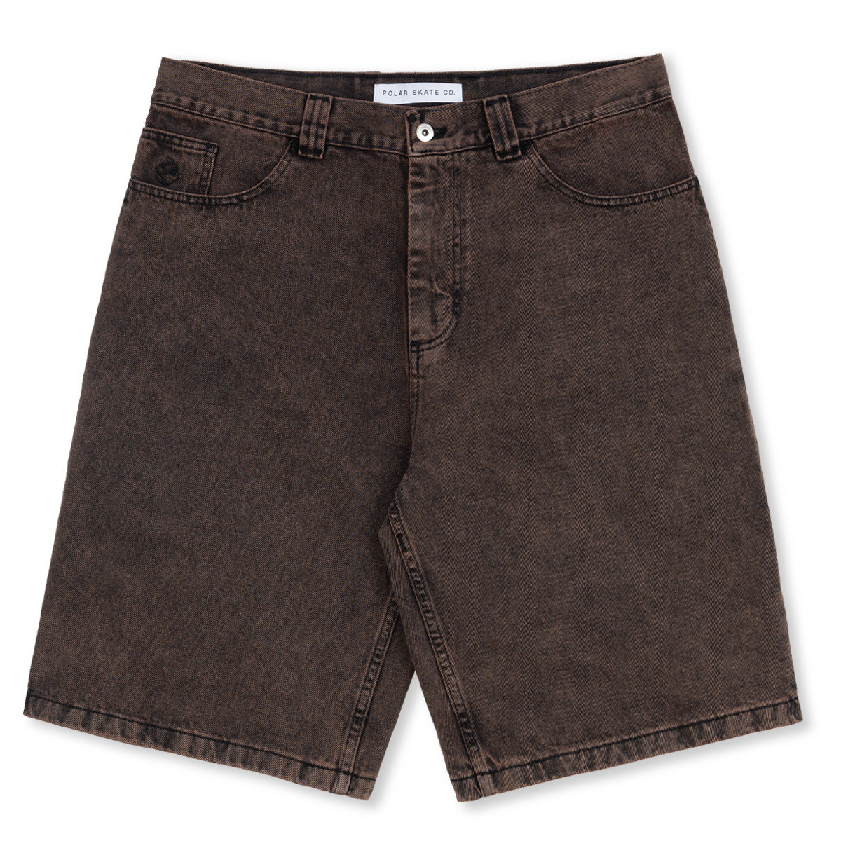 Polar Skate Co Big Boy Shorts Mud Brown - Orchard Skateshop