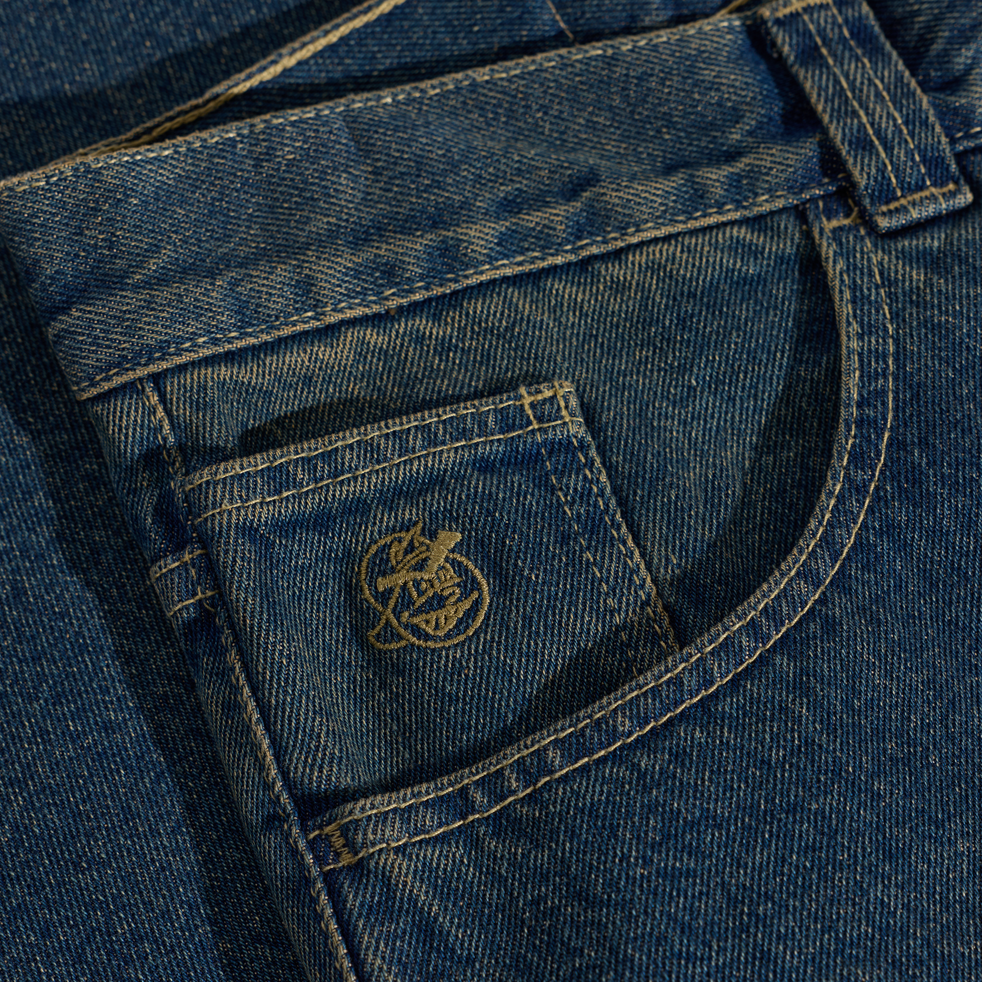 Polar Skate Co. 93! Pants Dirty Blue Jeans