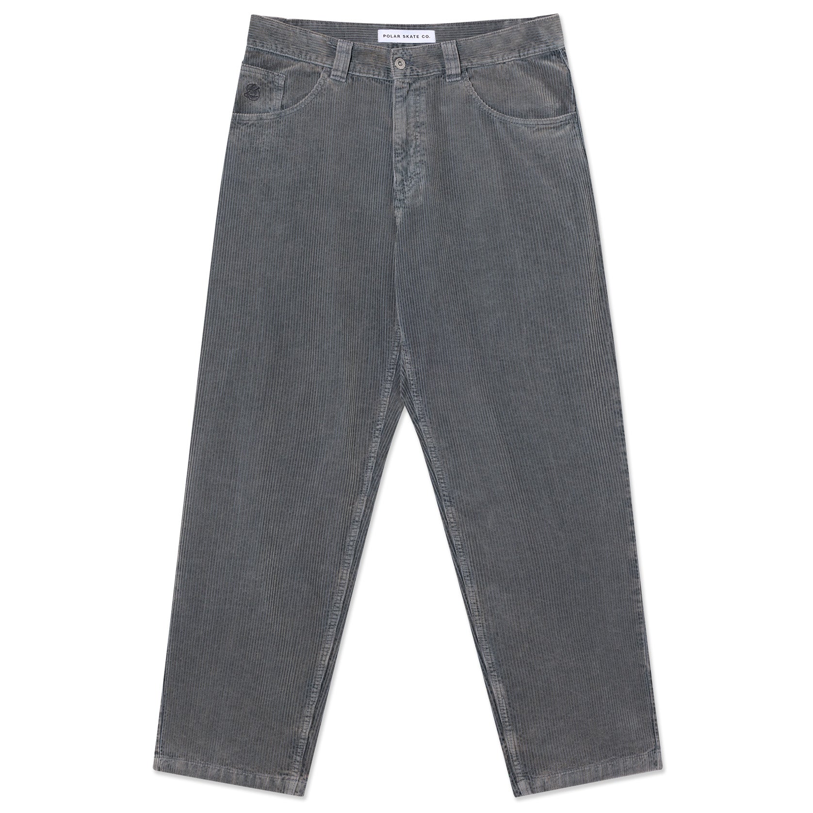 Polar Skate Co. 93! Pants Overdyed Cord Blueish Grey - Orchard