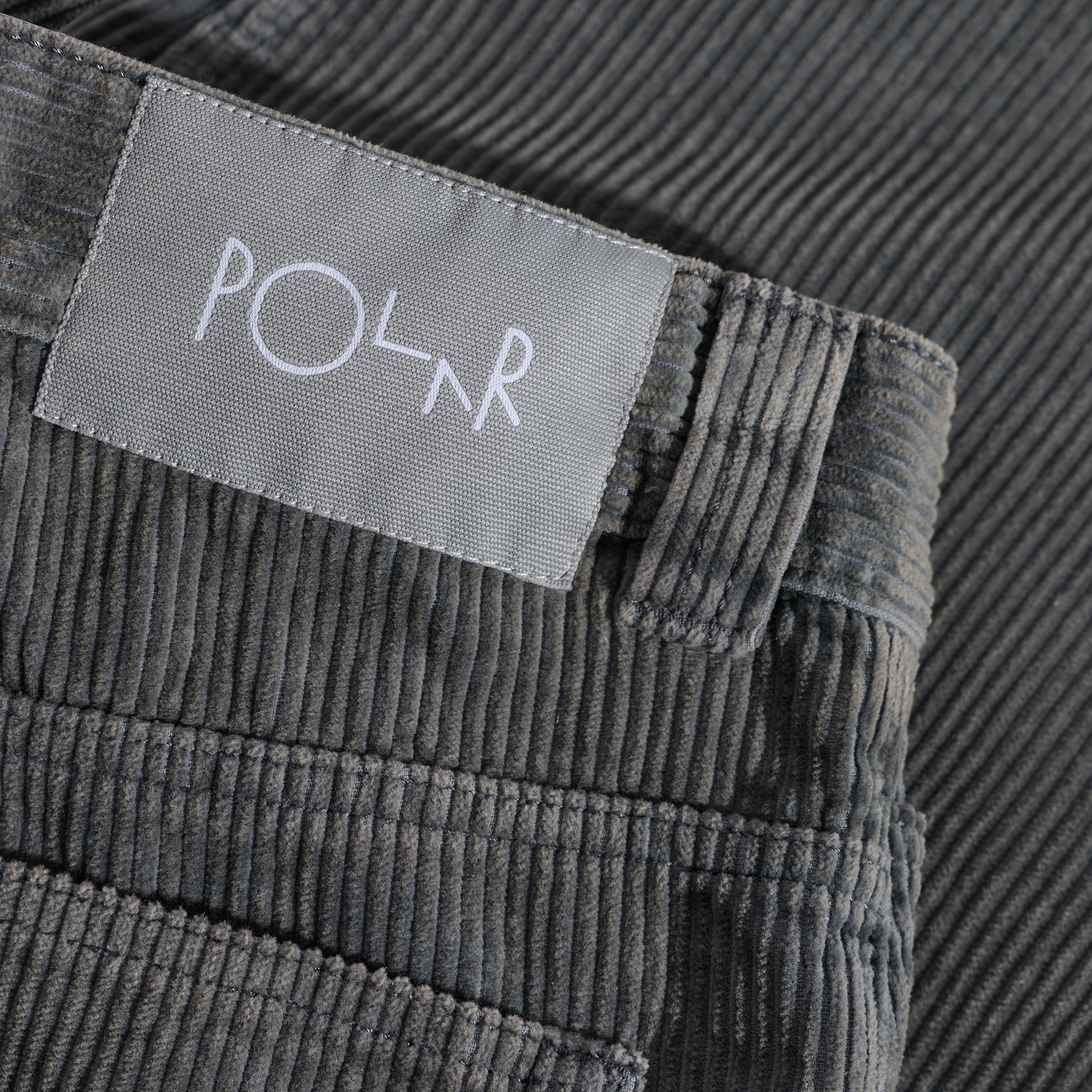 Polar Skate Co. 93! Pants Overdyed Cord Blueish Grey