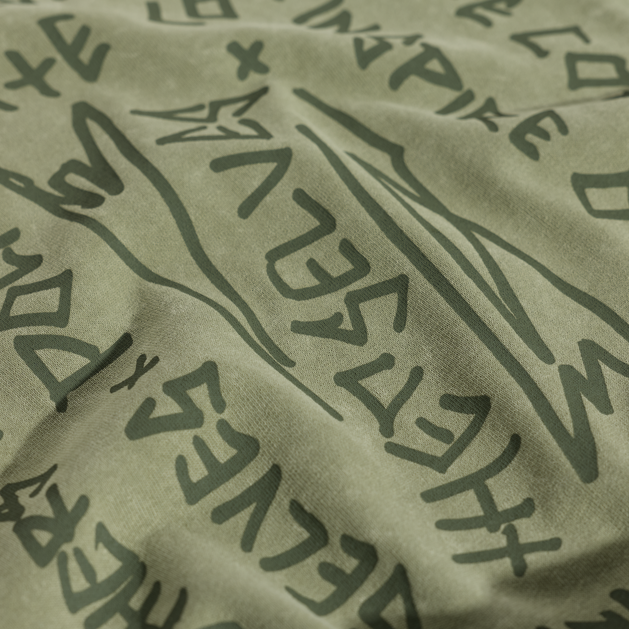 Polar Skate Co. IOTIT Acid Tee Army Green