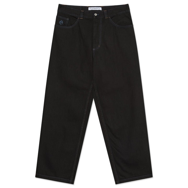 Polar Skate Co. Big Boy Pants Black/Blue Stitching